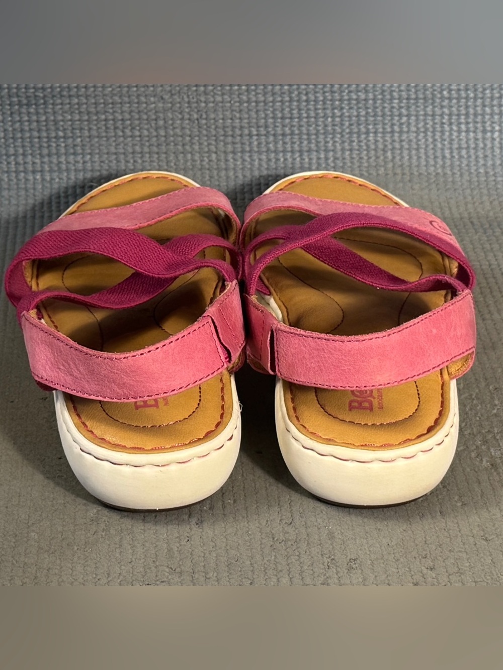 Born Women's Jayla Sandals Pink/Magenta Size 7 - Picture 7 of 9